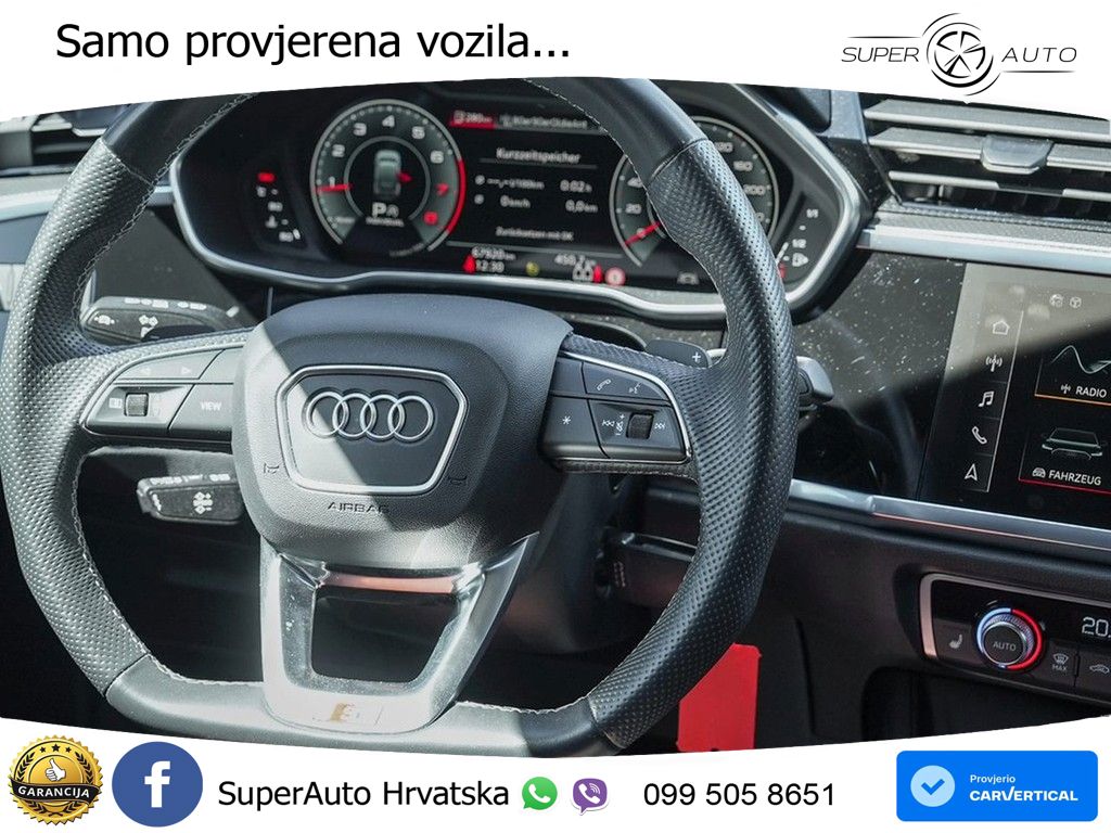 Audi Q3 II Sportback 40 TFSI (190 KS) quattro S tronic S line