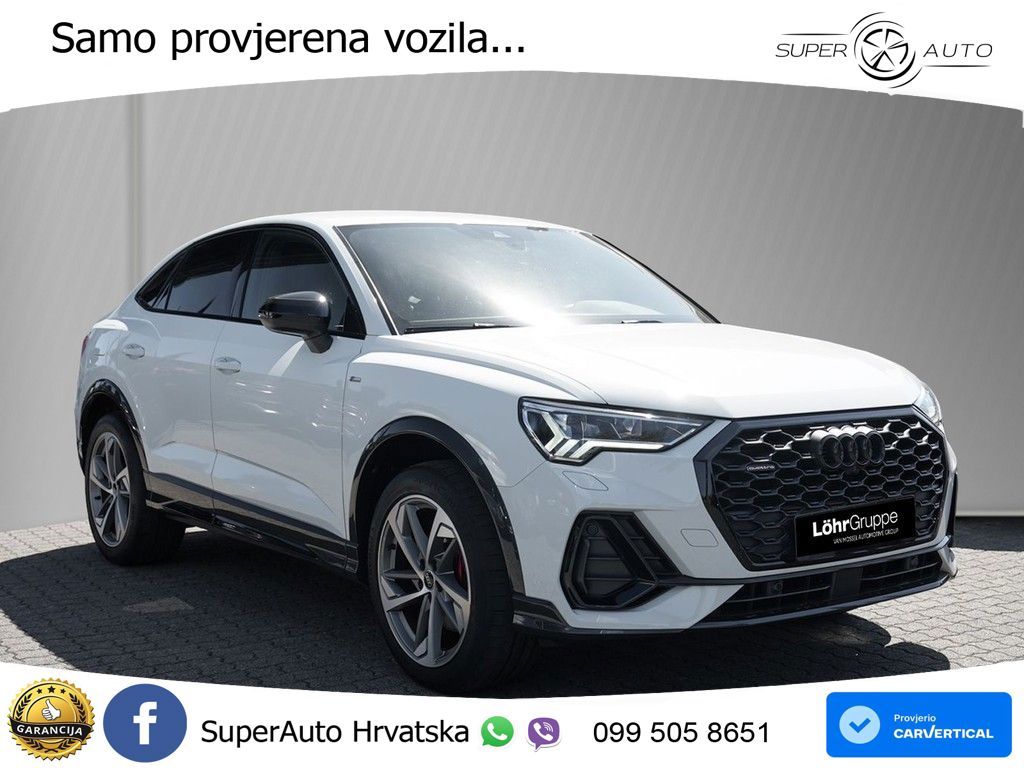 Audi Q3 II Sportback 40 TFSI (190 KS) quattro S tronic S line