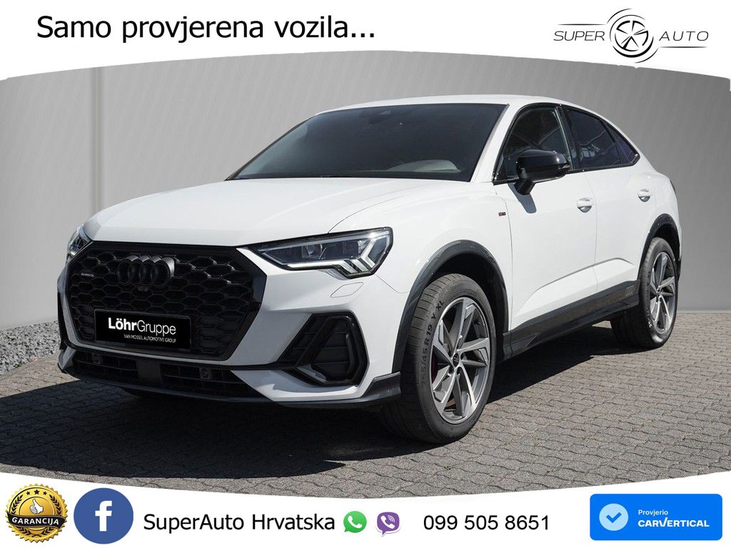 Audi Q3 II Sportback 40 TFSI (190 KS) quattro S tronic S line