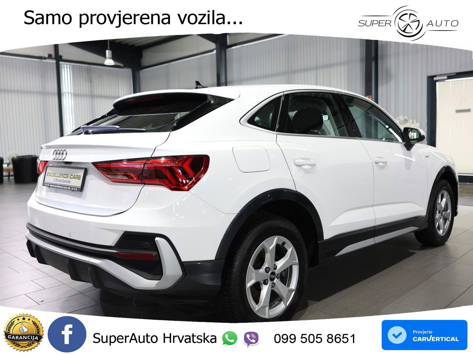 Audi Q3 Sportback 35 TDI (150 KS) S tronic S line LED+GR SJED+ACC