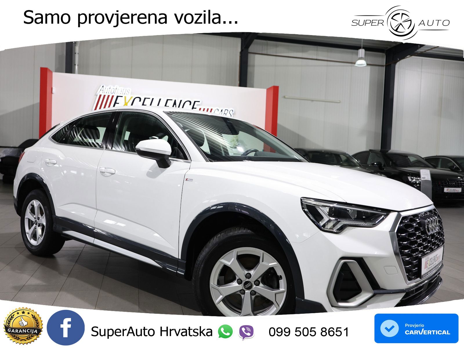 Audi Q3 Sportback 35 TDI (150 KS) S tronic S line LED+GR SJED+ACC