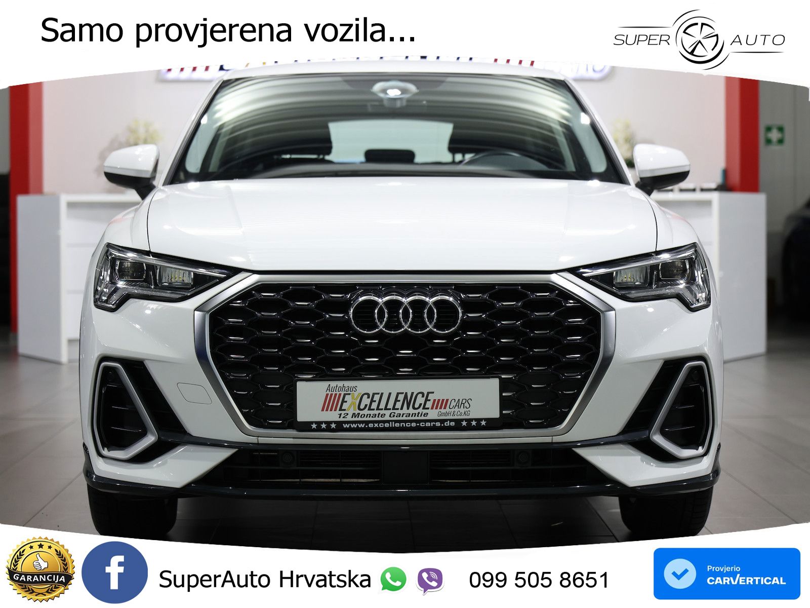 Audi Q3 Sportback 35 TDI (150 KS) S tronic S line LED+GR SJED+ACC