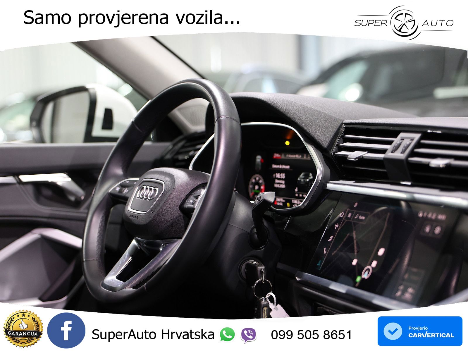 Audi Q3 Sportback 35 TDI (150 KS) S tronic S line LED+GR SJED+ACC
