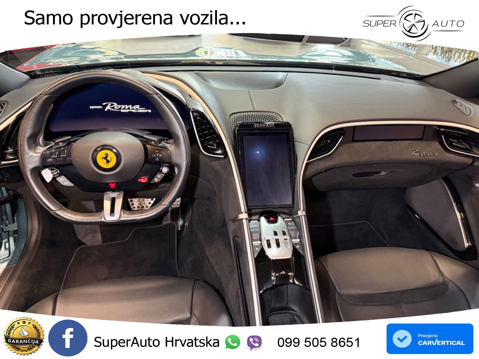 Ferrari Roma Spider 3.9 V8 (620 KS) F1 DCT LED+GR SJED+ACC
