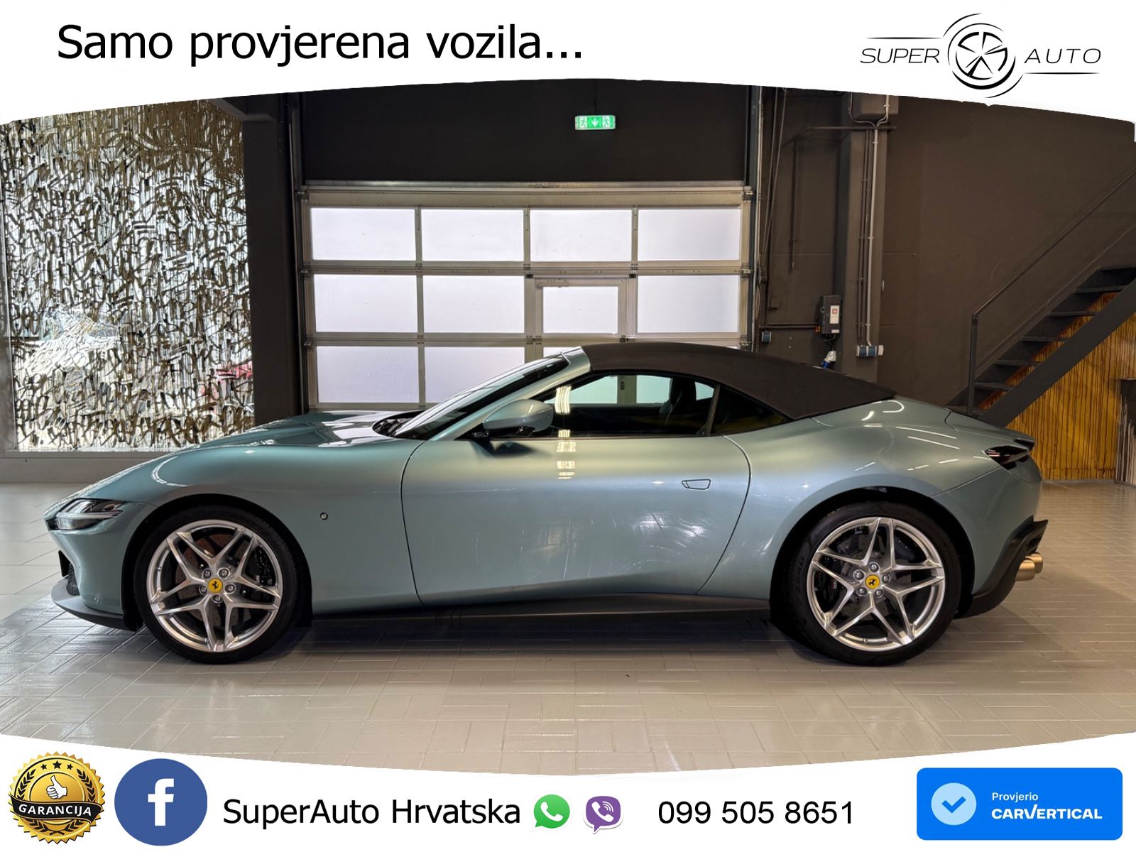 Ferrari Roma Spider 3.9 V8 (620 KS) F1 DCT LED+GR SJED+ACC