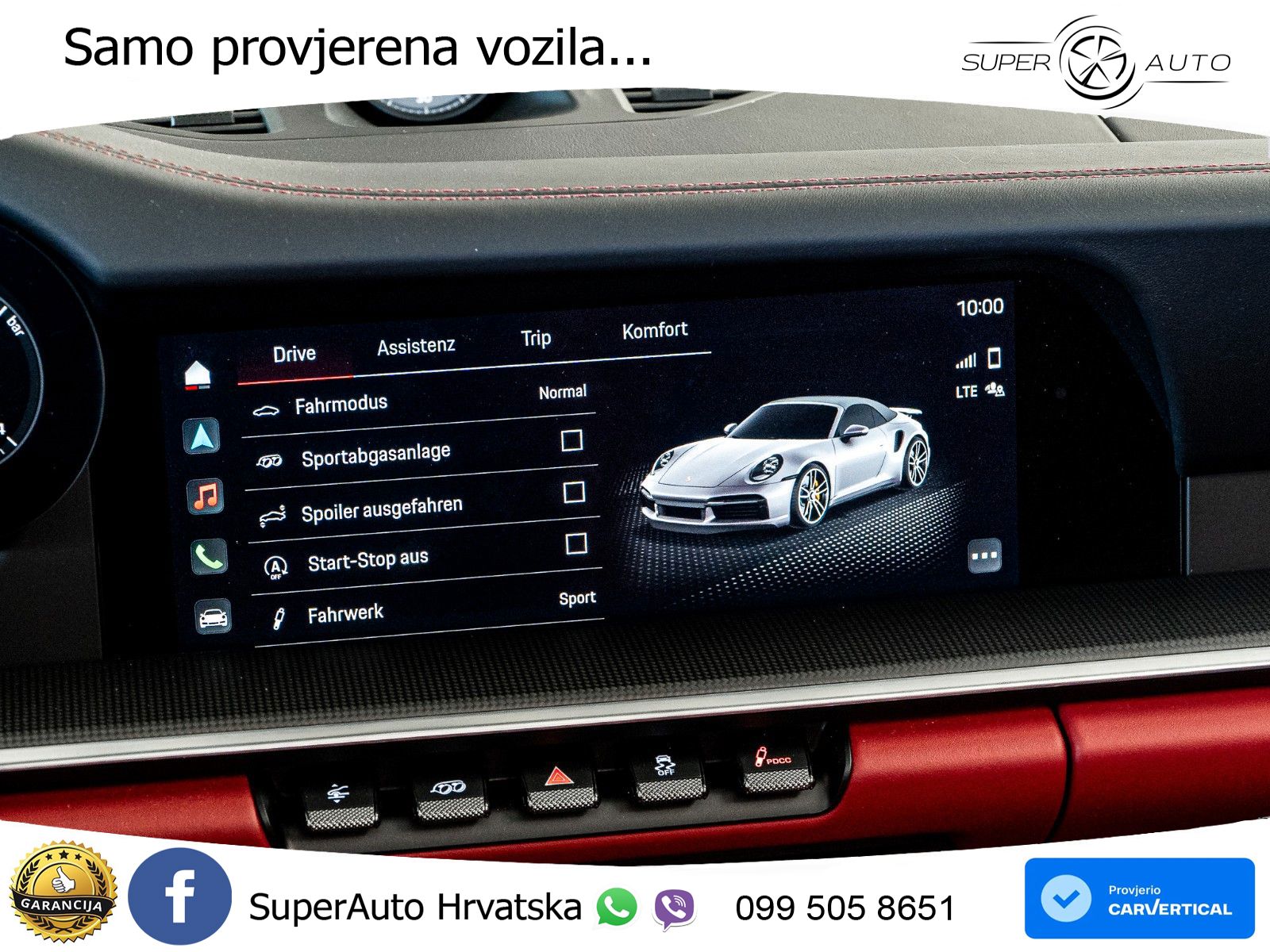Porsche 911 Turbo S Cabriolet 3.8 (650 KS) PDK LED+GR SJED+ACC