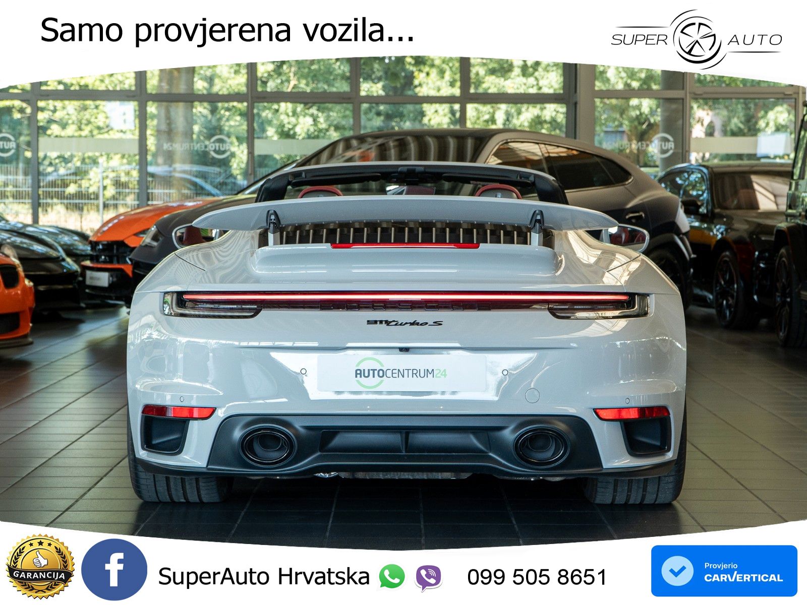 Porsche 911 Turbo S Cabriolet 3.8 (650 KS) PDK LED+GR SJED+ACC