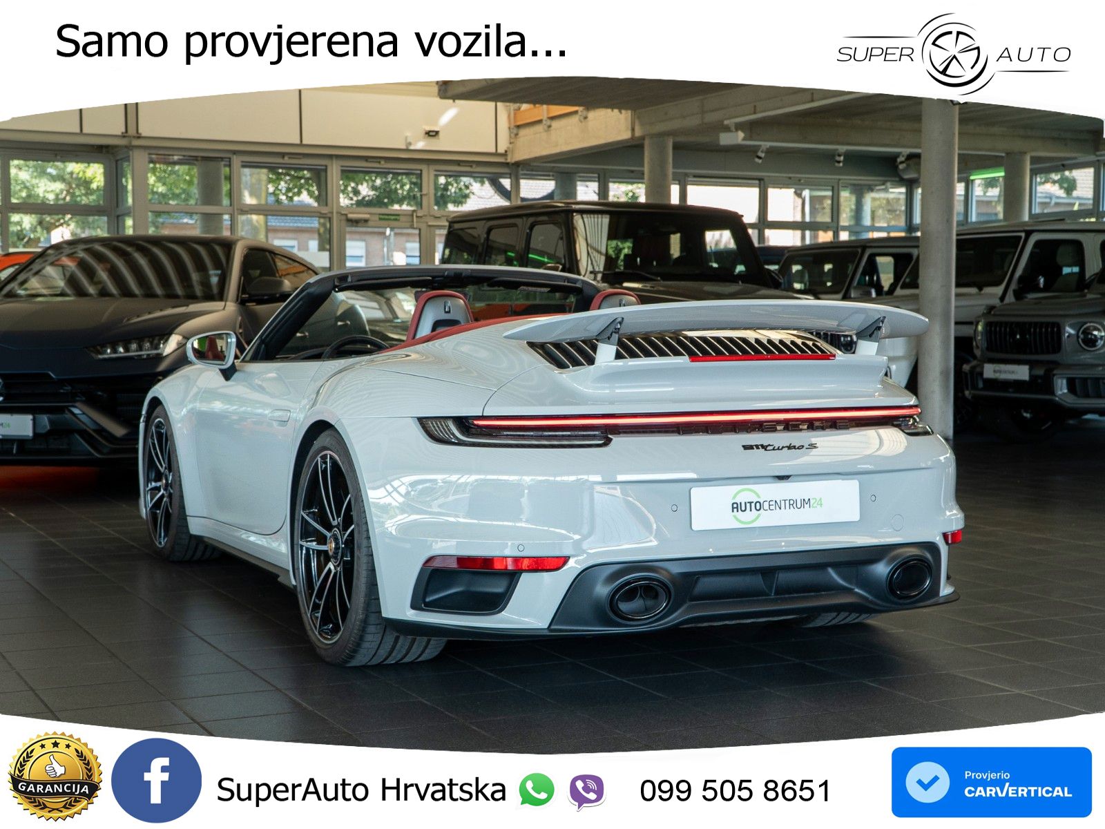 Porsche 911 Turbo S Cabriolet 3.8 (650 KS) PDK LED+GR SJED+ACC