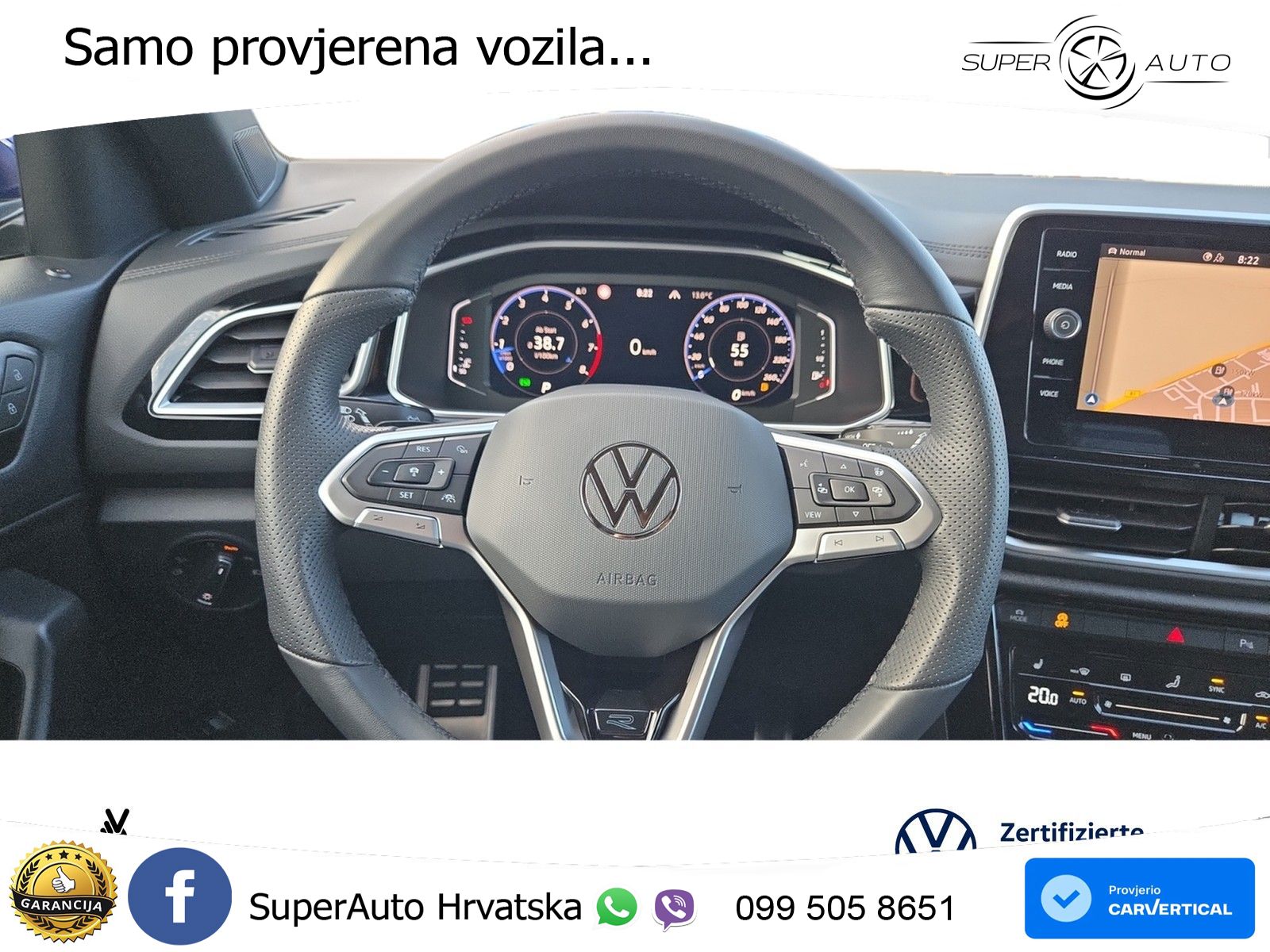 Volkswagen T-Roc I 1.5 TSI (150 KS) DSG LED+GR SJED+ACC