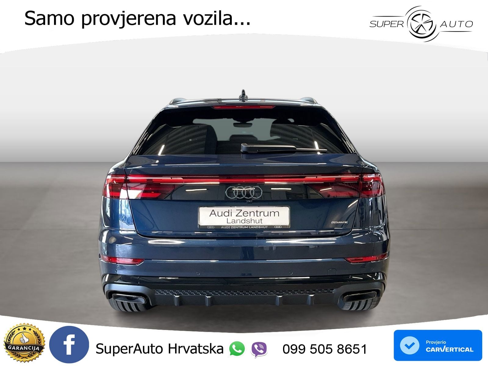 Audi Q8 55 TFSIe V6 (394 KS) quattro Tiptronic
