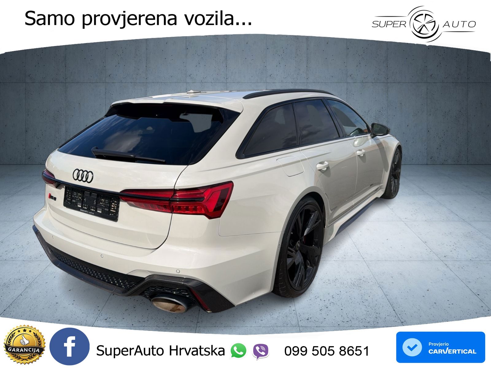 Audi RS6 Avant 4.0 TFSI V8 (600 KS) quattro Tiptronic LED+GR SJED+ACC