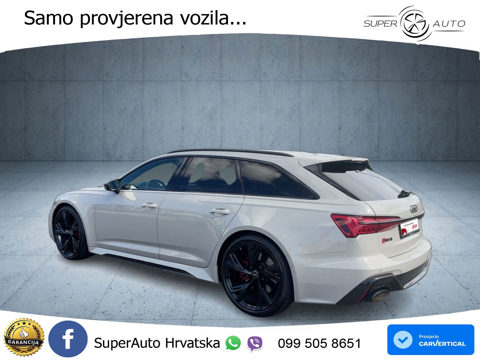 Audi RS6 Avant 4.0 TFSI V8 (600 KS) quattro Tiptronic LED+GR SJED+ACC