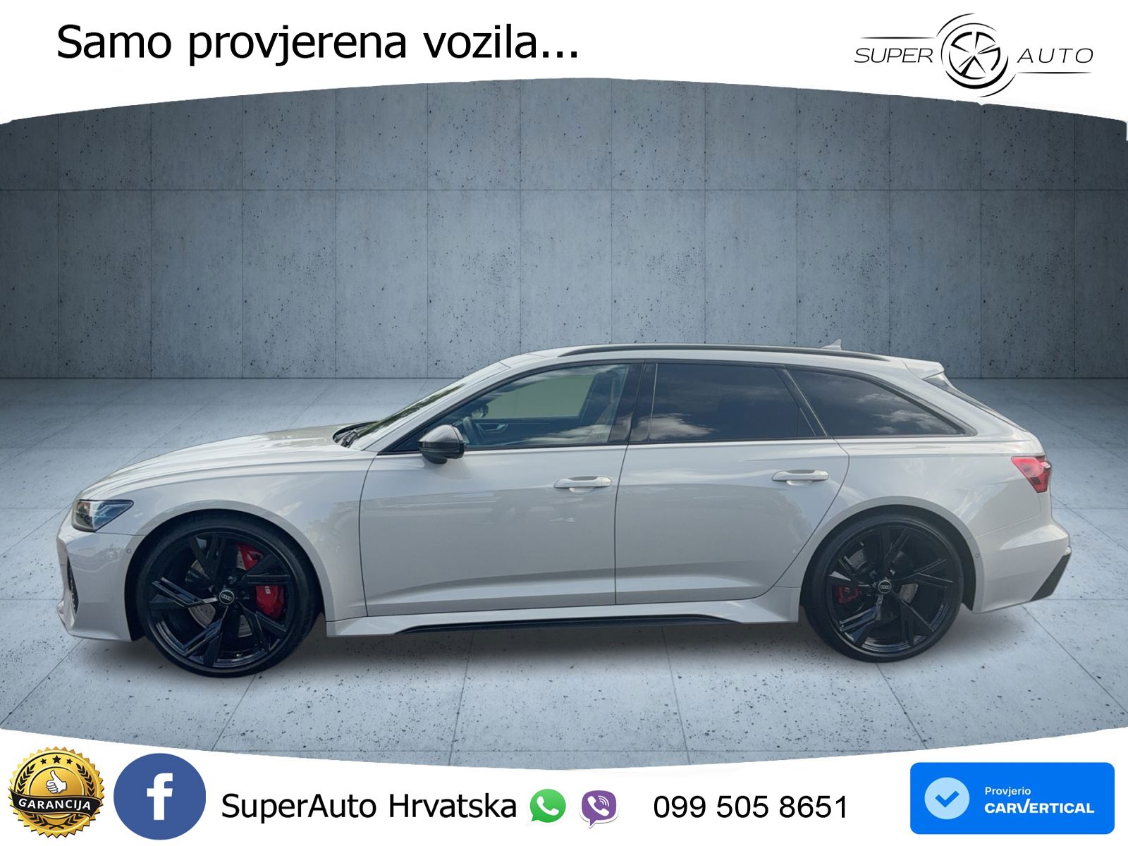 Audi RS6 Avant 4.0 TFSI V8 (600 KS) quattro Tiptronic LED+GR SJED+ACC