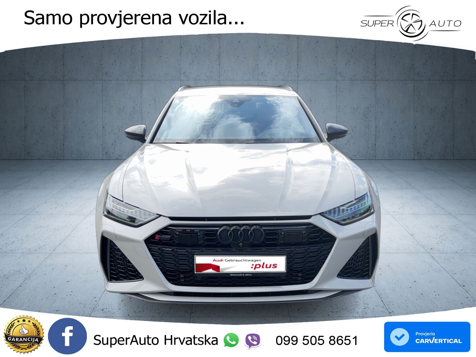 Audi RS6 Avant 4.0 TFSI V8 (600 KS) quattro Tiptronic LED+GR SJED+ACC