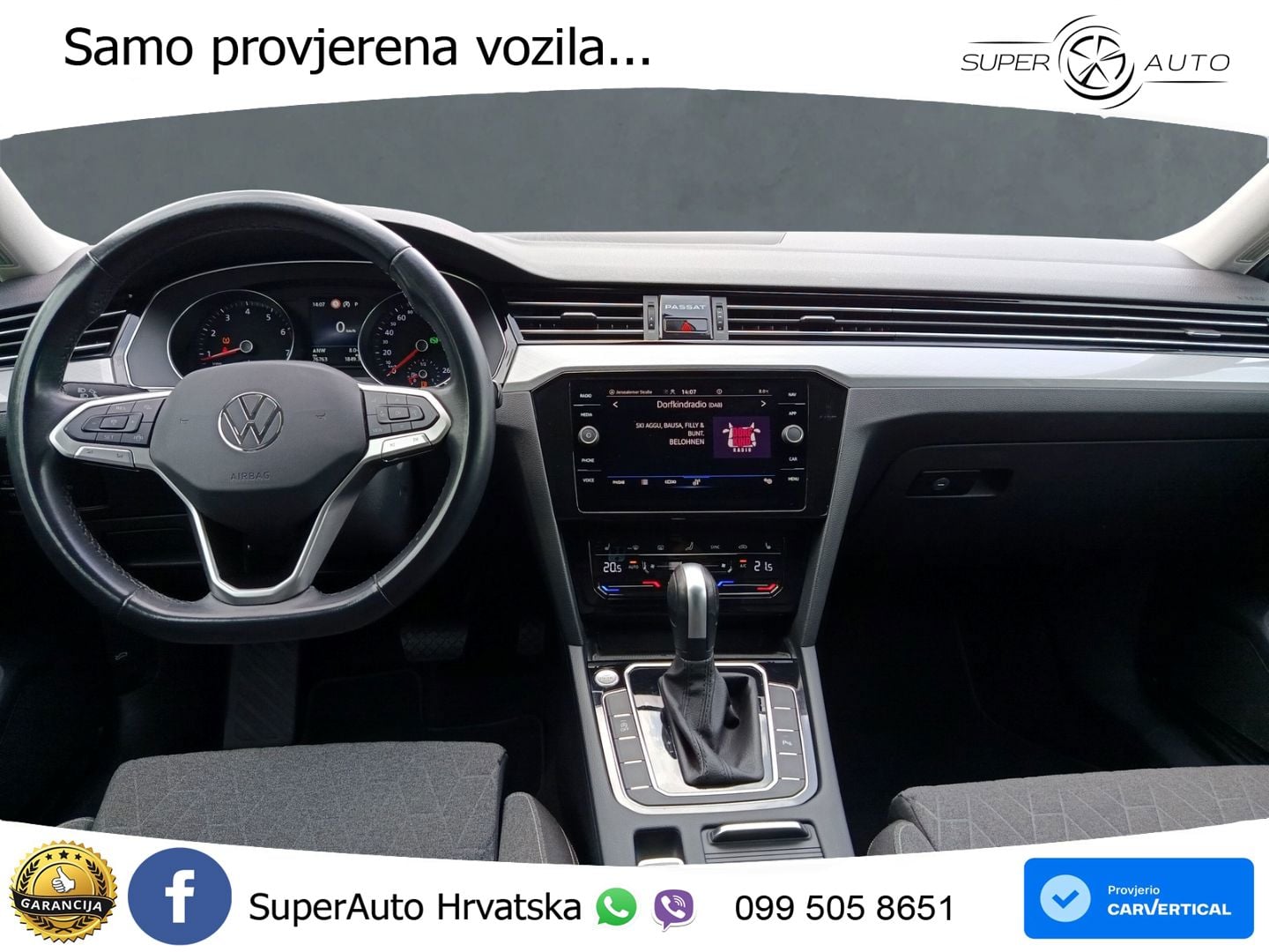 Volkswagen Passat Variant 1.5 TSI (150 KS) DSG ACT Business LED+GR SJED+ACC