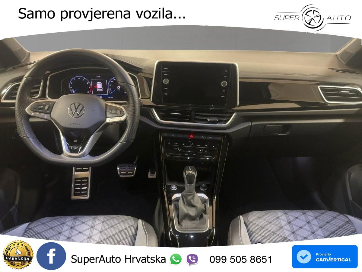 Volkswagen T-Roc 1.5 TSI (150 KS) DSG R-Line LED+GR SJED+ACC