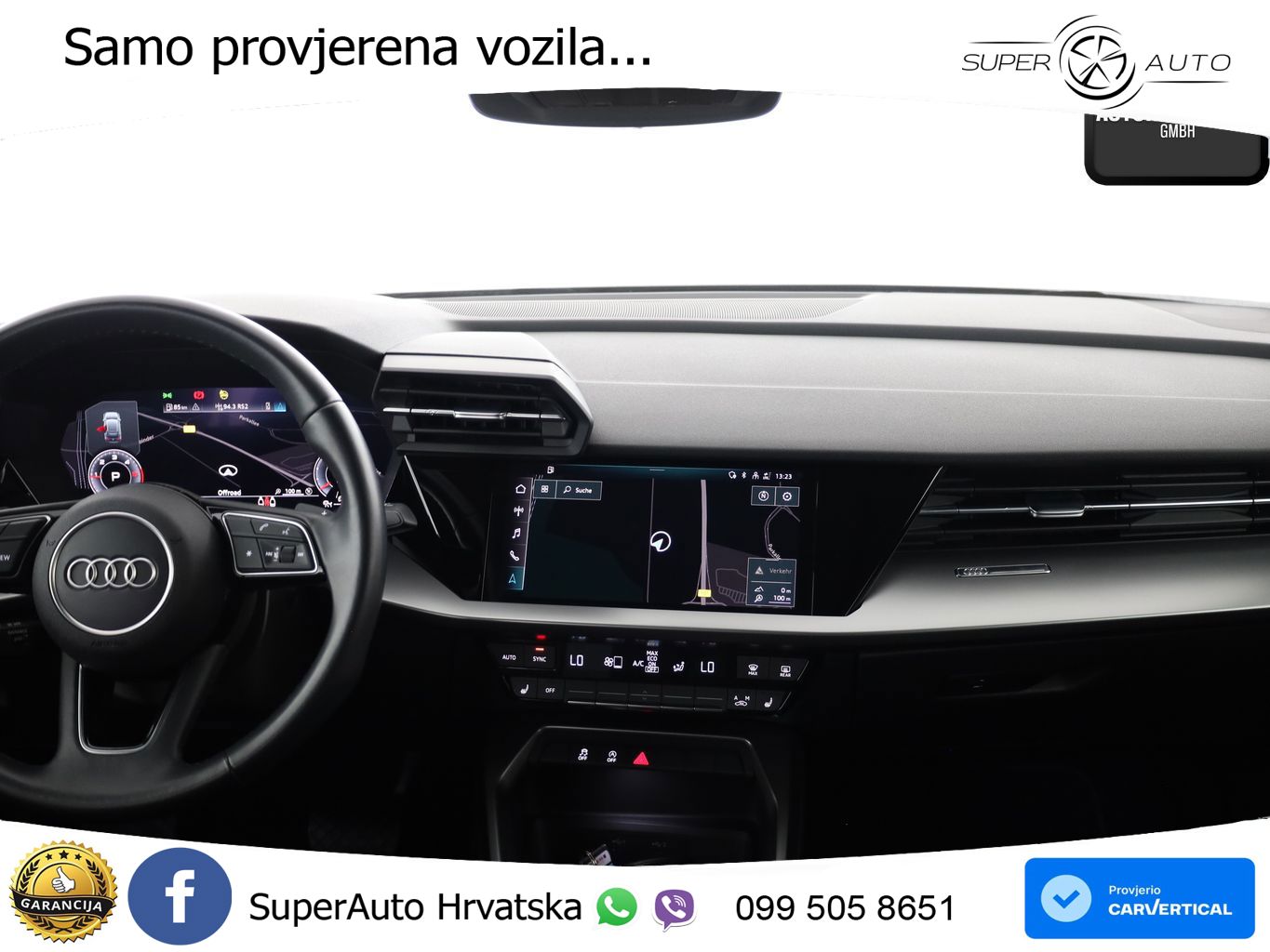 Audi A3 35 TDI (150 KS) S tronic advanced LED+GR SJED+ACC