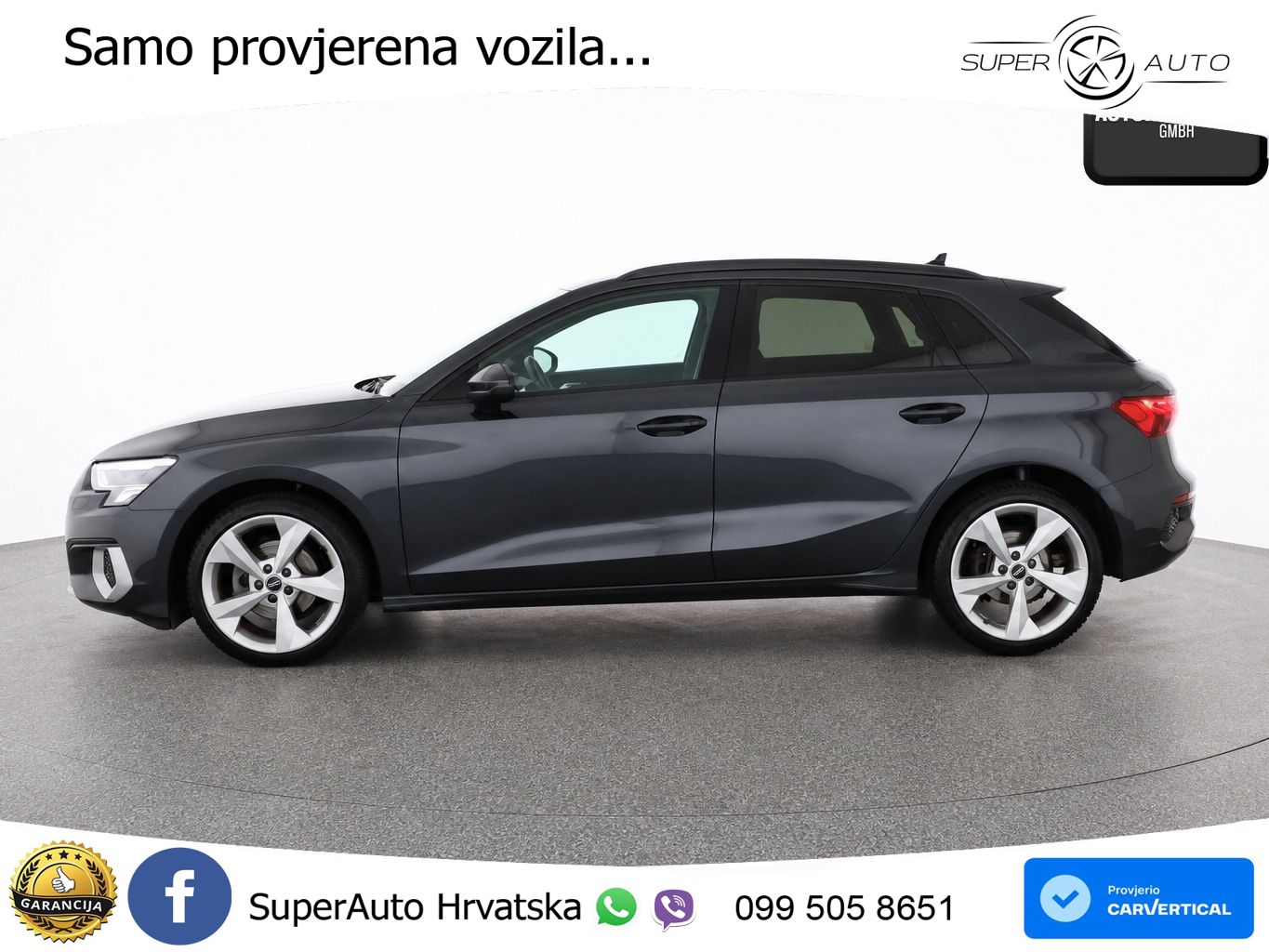 Audi A3 35 TDI (150 KS) S tronic advanced LED+GR SJED+ACC