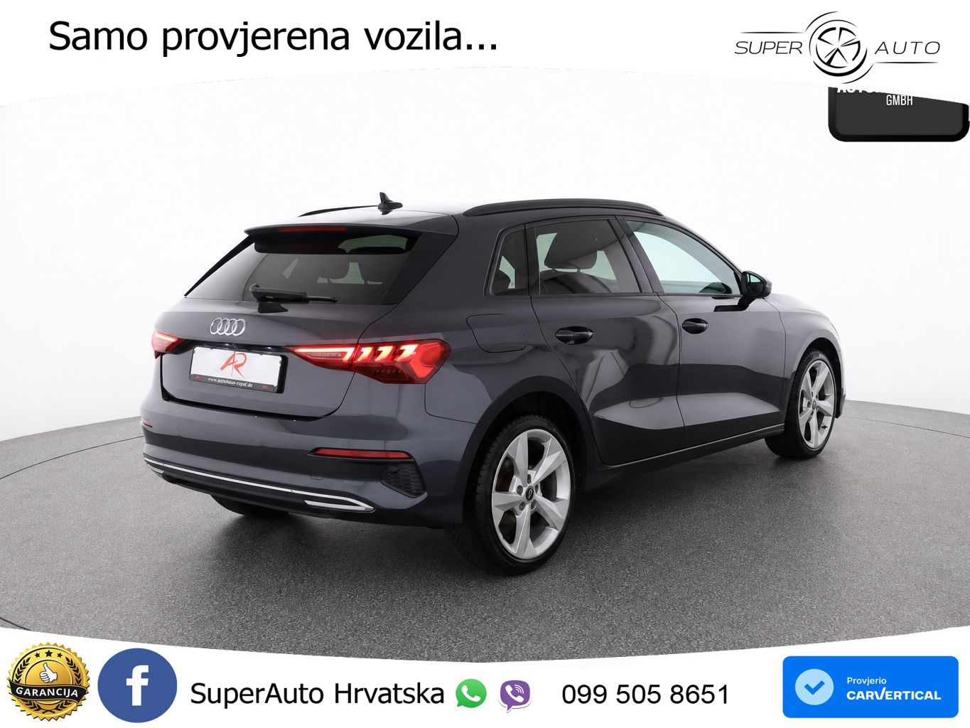 Audi A3 35 TDI (150 KS) S tronic advanced LED+GR SJED+ACC