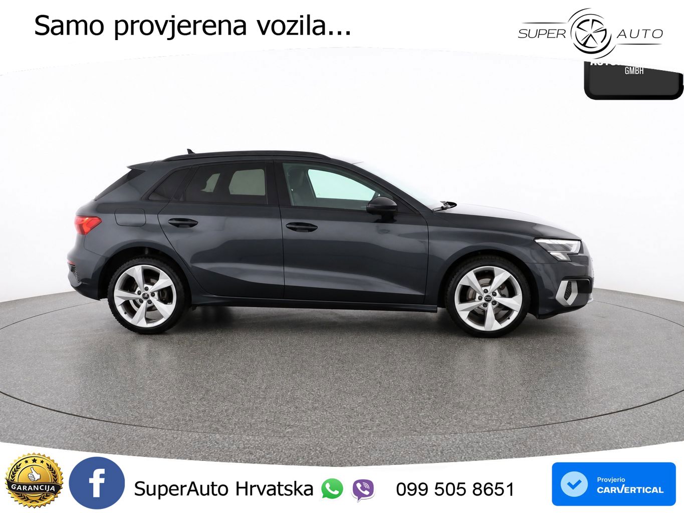 Audi A3 35 TDI (150 KS) S tronic advanced LED+GR SJED+ACC