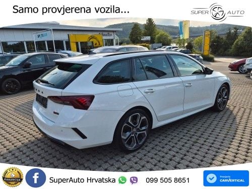 Škoda Octavia Combi RS 2.0 TDI (200 KS) 4x4 DSG LED+GR SJED+ACC