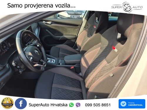 Škoda Octavia Combi RS 2.0 TDI (200 KS) 4x4 DSG LED+GR SJED+ACC