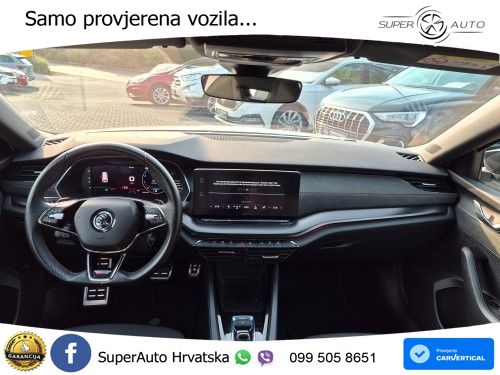 Škoda Octavia Combi RS 2.0 TDI (200 KS) 4x4 DSG LED+GR SJED+ACC