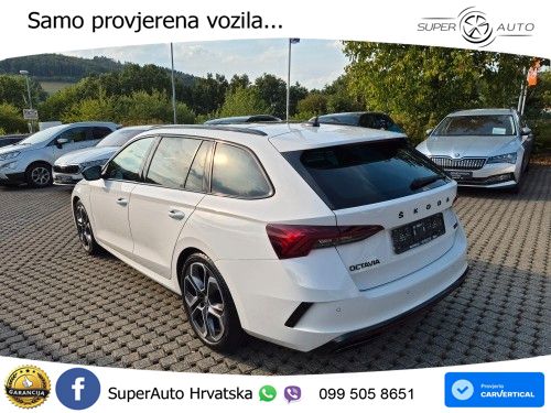 Škoda Octavia Combi RS 2.0 TDI (200 KS) 4x4 DSG LED+GR SJED+ACC