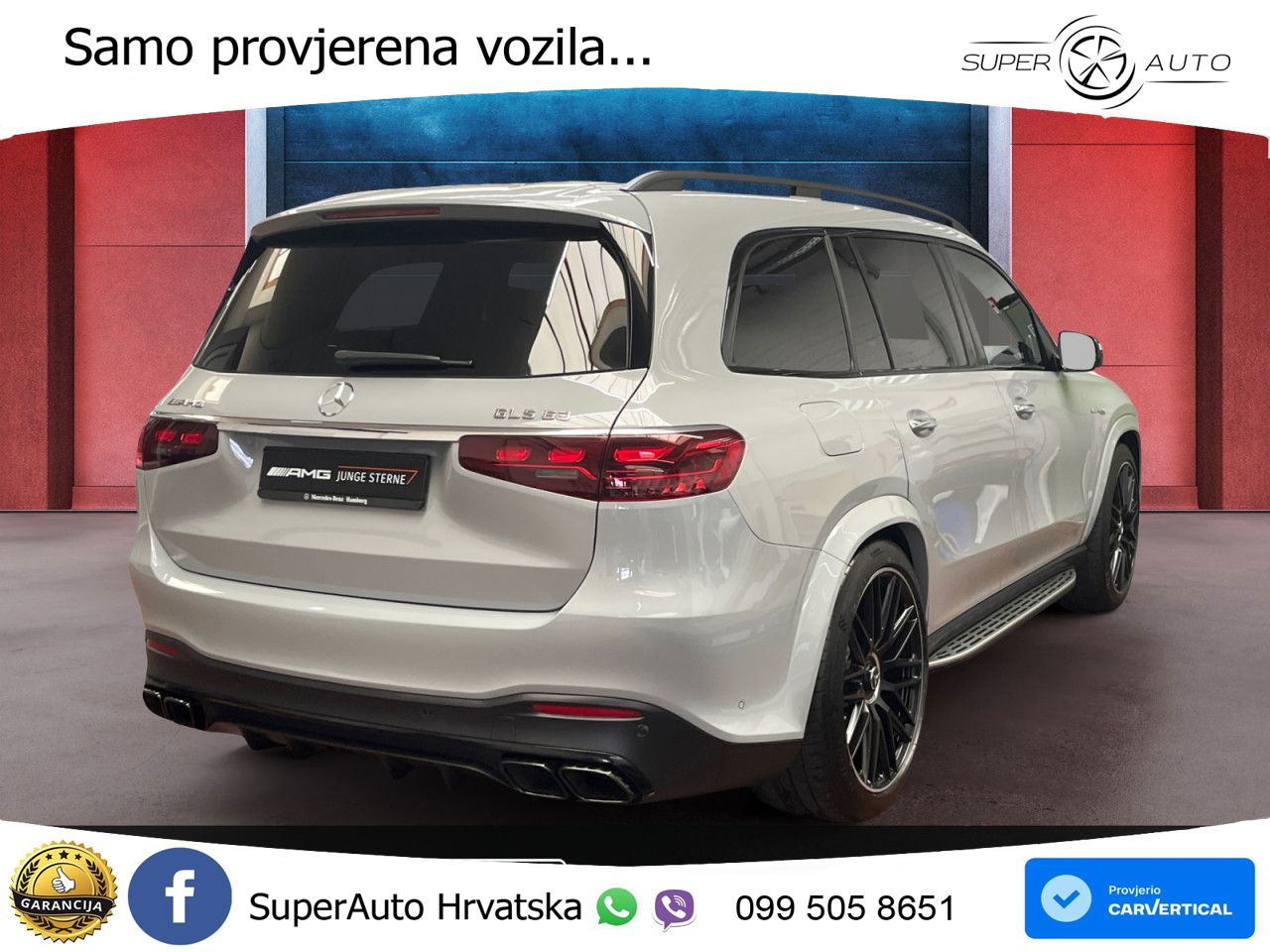 Mercedes-Benz GLS AMG GLS 63 V8 EQ Boost 4MATIC+ AMG SPEEDSHIFT TCT 9G ZRAČNI+ACC+GR SJED+KAM+PANO