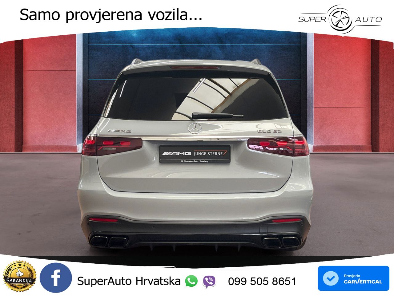 Mercedes-Benz GLS AMG GLS 63 V8 EQ Boost 4MATIC+ AMG SPEEDSHIFT TCT 9G ZRAČNI+ACC+GR SJED+KAM+PANO