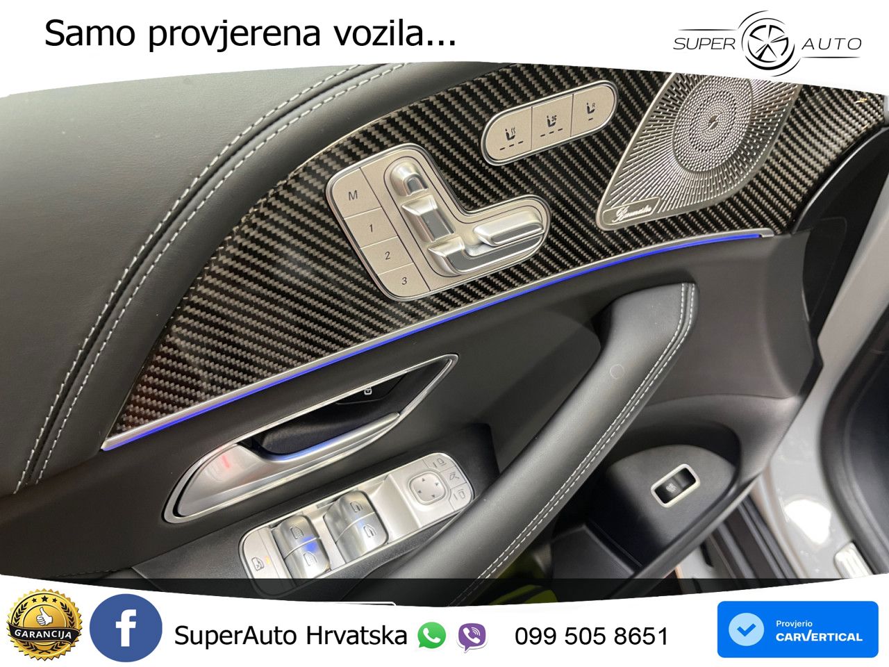 Mercedes-Benz GLS AMG GLS 63 V8 EQ Boost 4MATIC+ AMG SPEEDSHIFT TCT 9G ZRAČNI+ACC+GR SJED+KAM+PANO