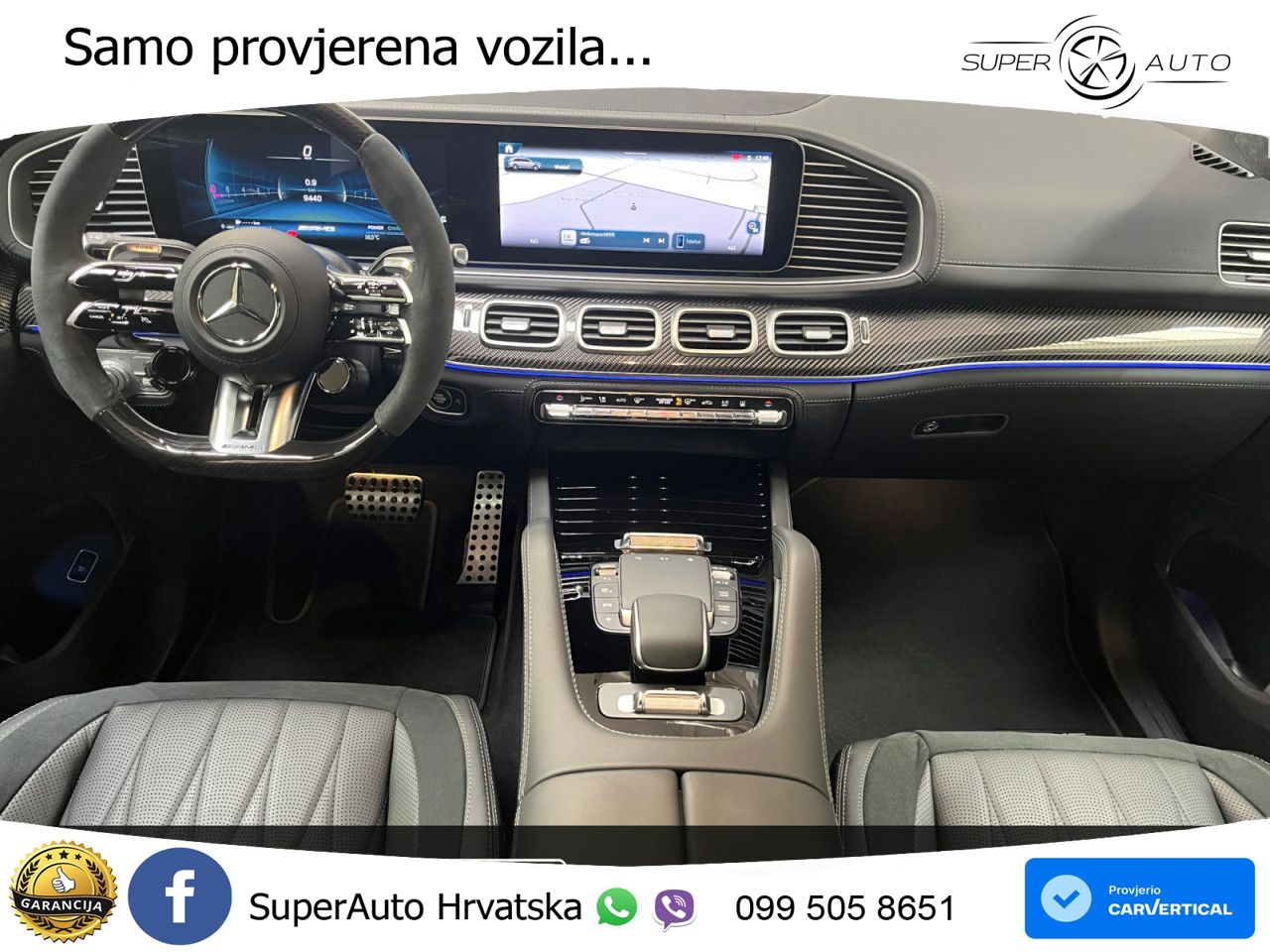Mercedes-Benz GLS AMG GLS 63 V8 EQ Boost 4MATIC+ AMG SPEEDSHIFT TCT 9G ZRAČNI+ACC+GR SJED+KAM+PANO