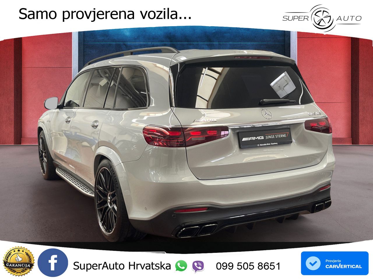 Mercedes-Benz GLS AMG GLS 63 V8 EQ Boost 4MATIC+ AMG SPEEDSHIFT TCT 9G ZRAČNI+ACC+GR SJED+KAM+PANO