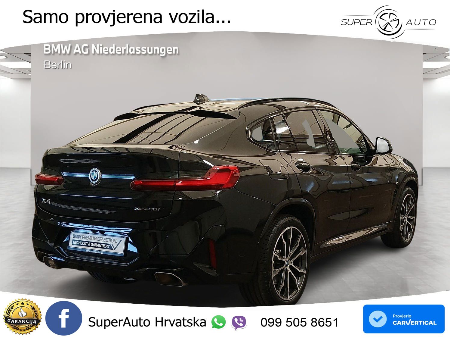 BMW X4 30i (245 KS) xDrive Steptronic M Sport LED+GR SJED+ACC