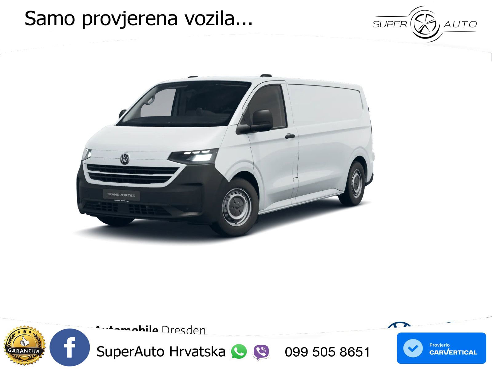 Volkswagen T7 Transporter Kasten 2.0 TDI 110 KS