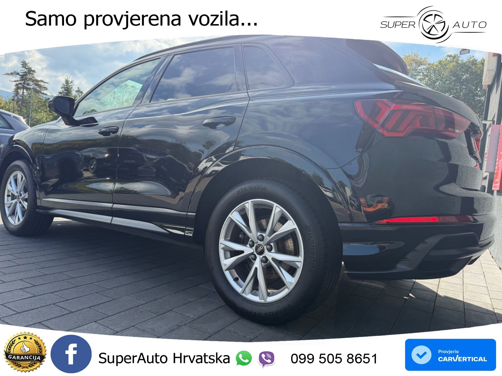Audi Q3 35 TFSI (150 KS) S tronic S line LED+GR SJED+ACC