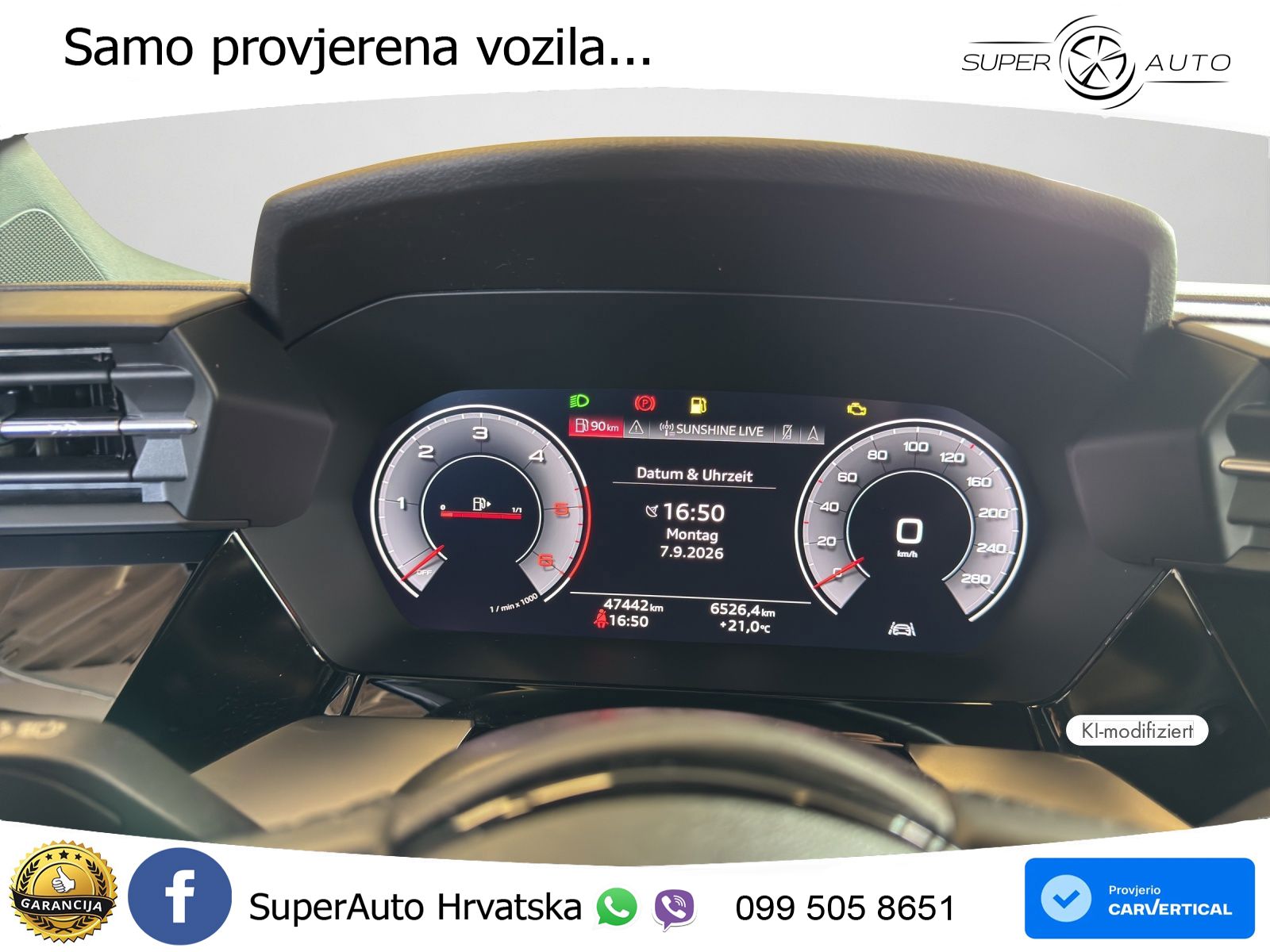 Audi A3 30 TDI (116 KS)