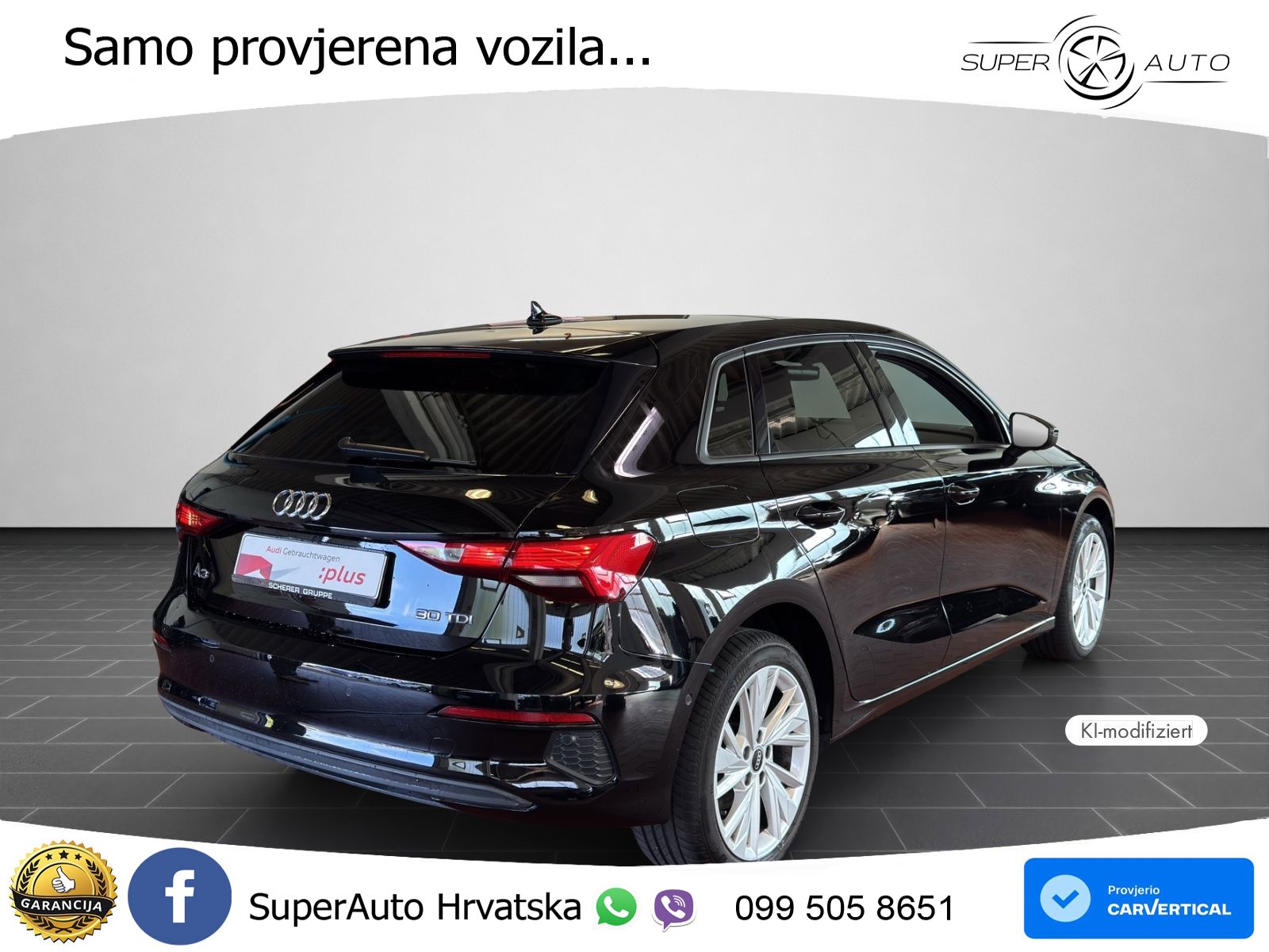 Audi A3 30 TDI (116 KS)