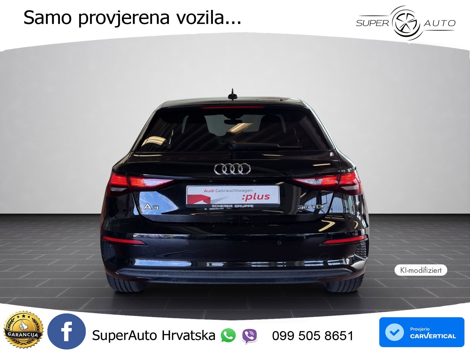 Audi A3 30 TDI (116 KS)