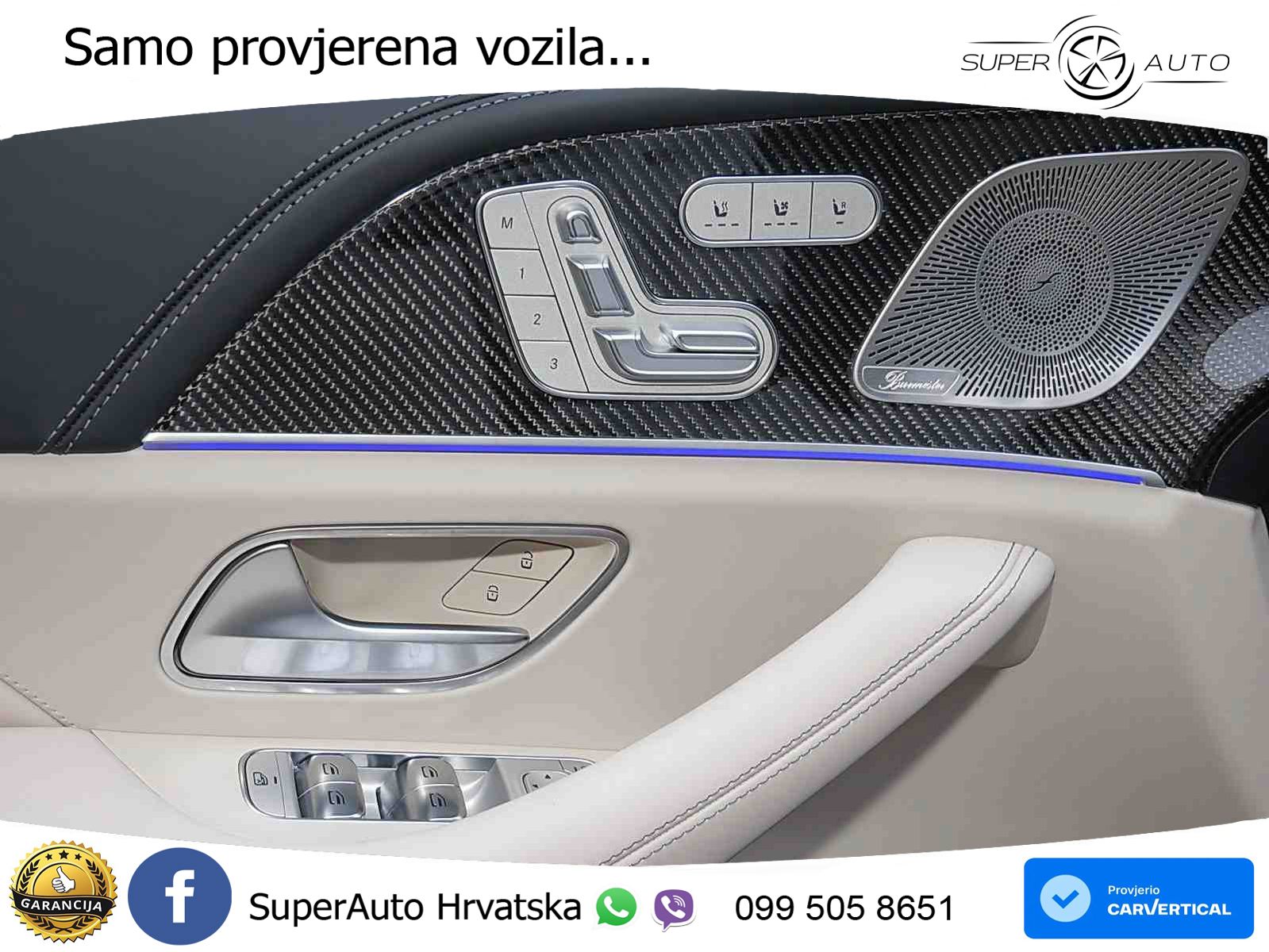 Mercedes-Benz GLS AMG GLS 63 V8 EQ Boost 4MATIC+ AMG SPEEDSHIFT TCT 9G ACC+HEAD+4xGR SJED+360+PANO