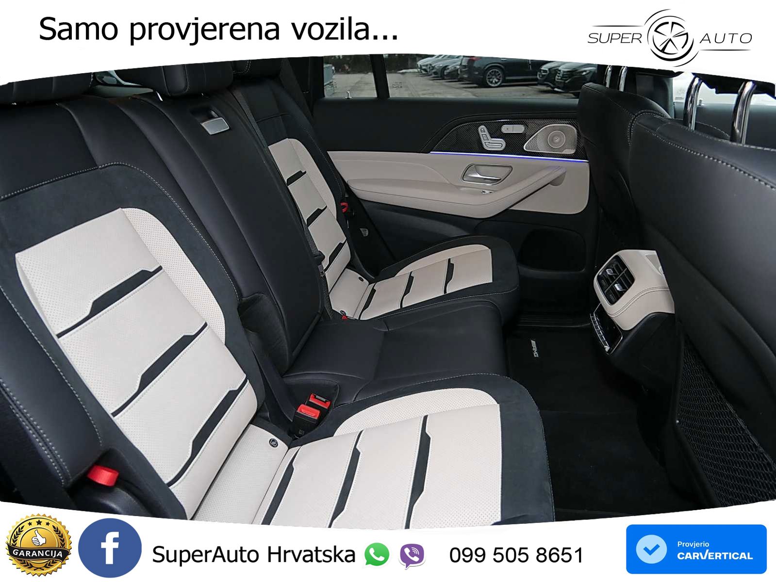 Mercedes-Benz GLS AMG GLS 63 V8 EQ Boost 4MATIC+ AMG SPEEDSHIFT TCT 9G ACC+HEAD+4xGR SJED+360+PANO
