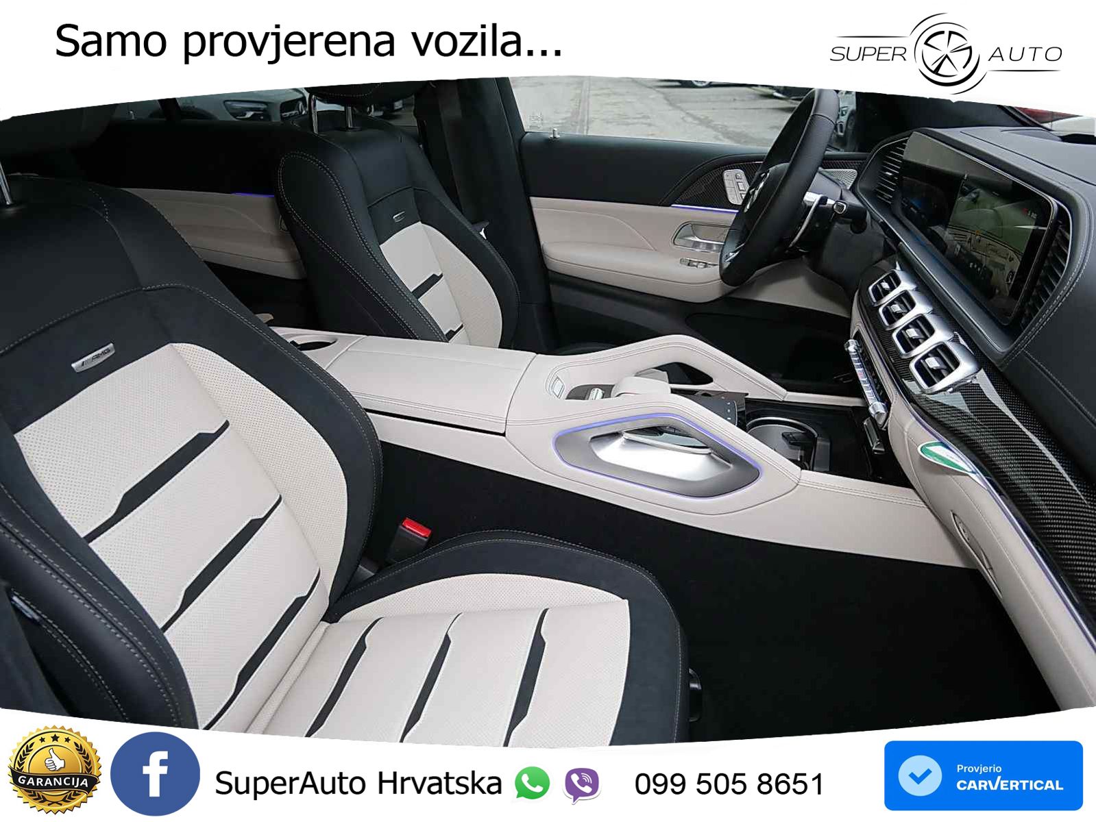 Mercedes-Benz GLS AMG GLS 63 V8 EQ Boost 4MATIC+ AMG SPEEDSHIFT TCT 9G ACC+HEAD+4xGR SJED+360+PANO