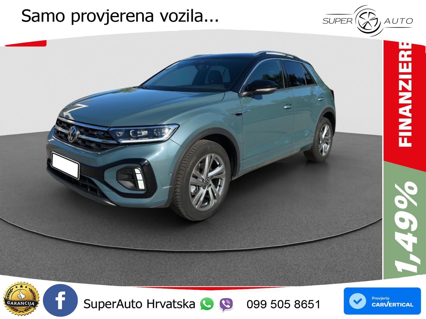 Volkswagen T-Roc I 1.5 TSI (150 KS) DSG LED+GR SJED+ACC