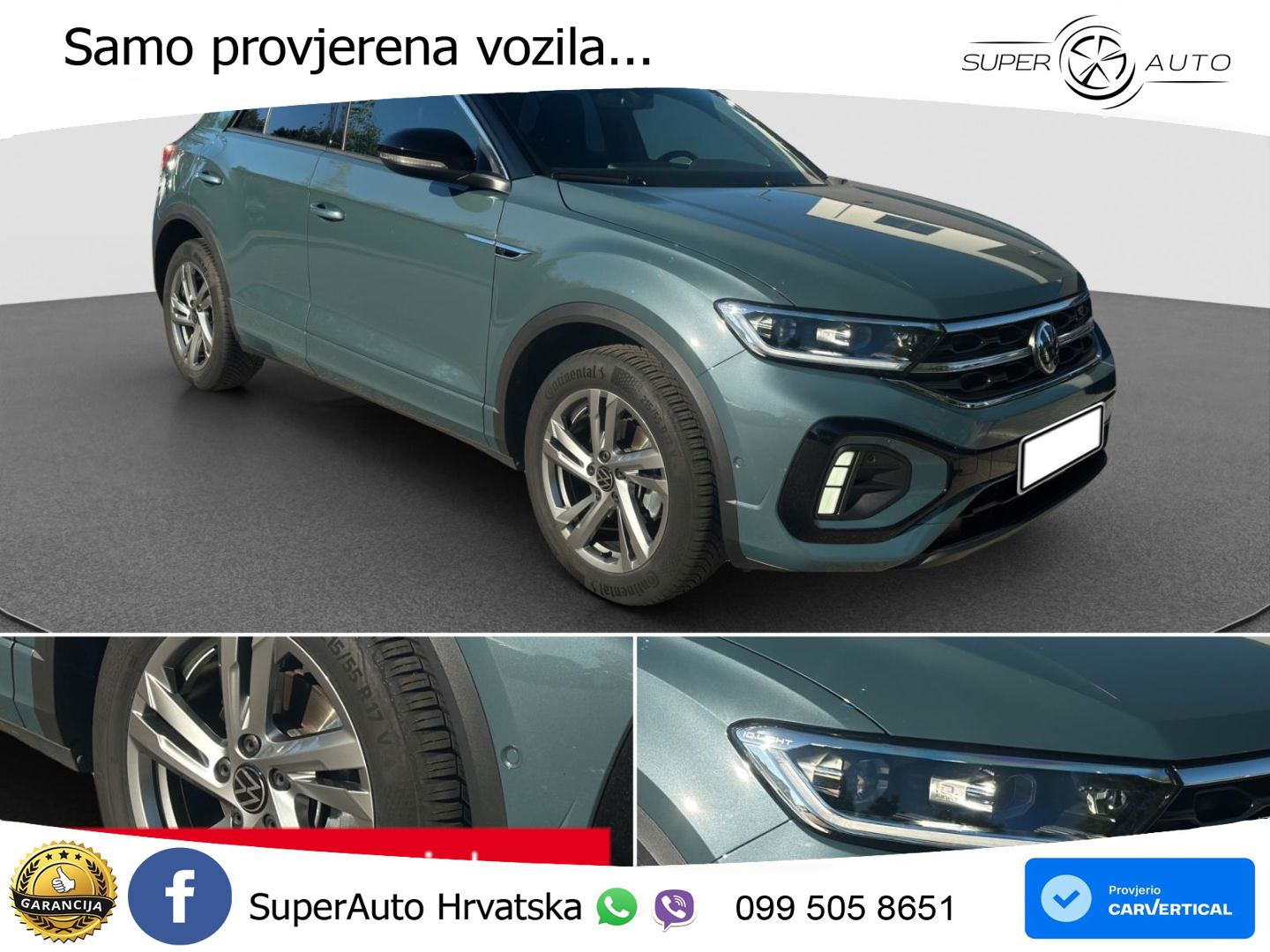 Volkswagen T-Roc I 1.5 TSI (150 KS) DSG LED+GR SJED+ACC