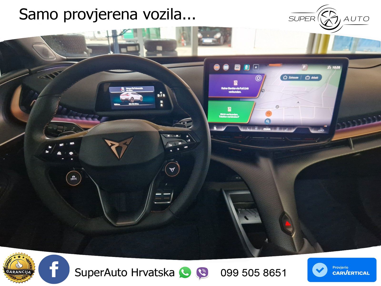 Cupra Tavascan 82 kWh (340 KS)  4WD VZ LED+GR SJED+ACC