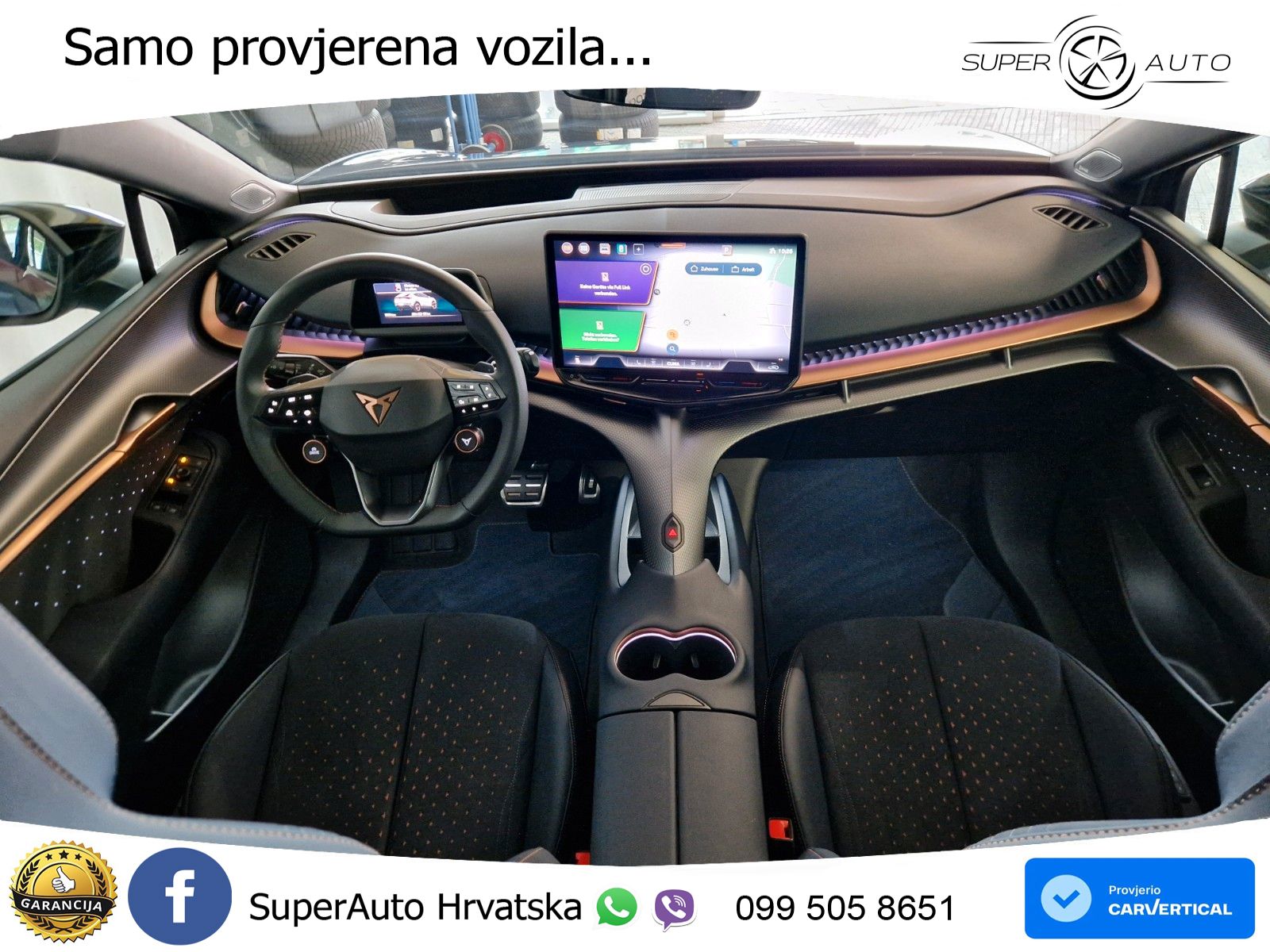 Cupra Tavascan 82 kWh (340 KS)  4WD VZ LED+GR SJED+ACC