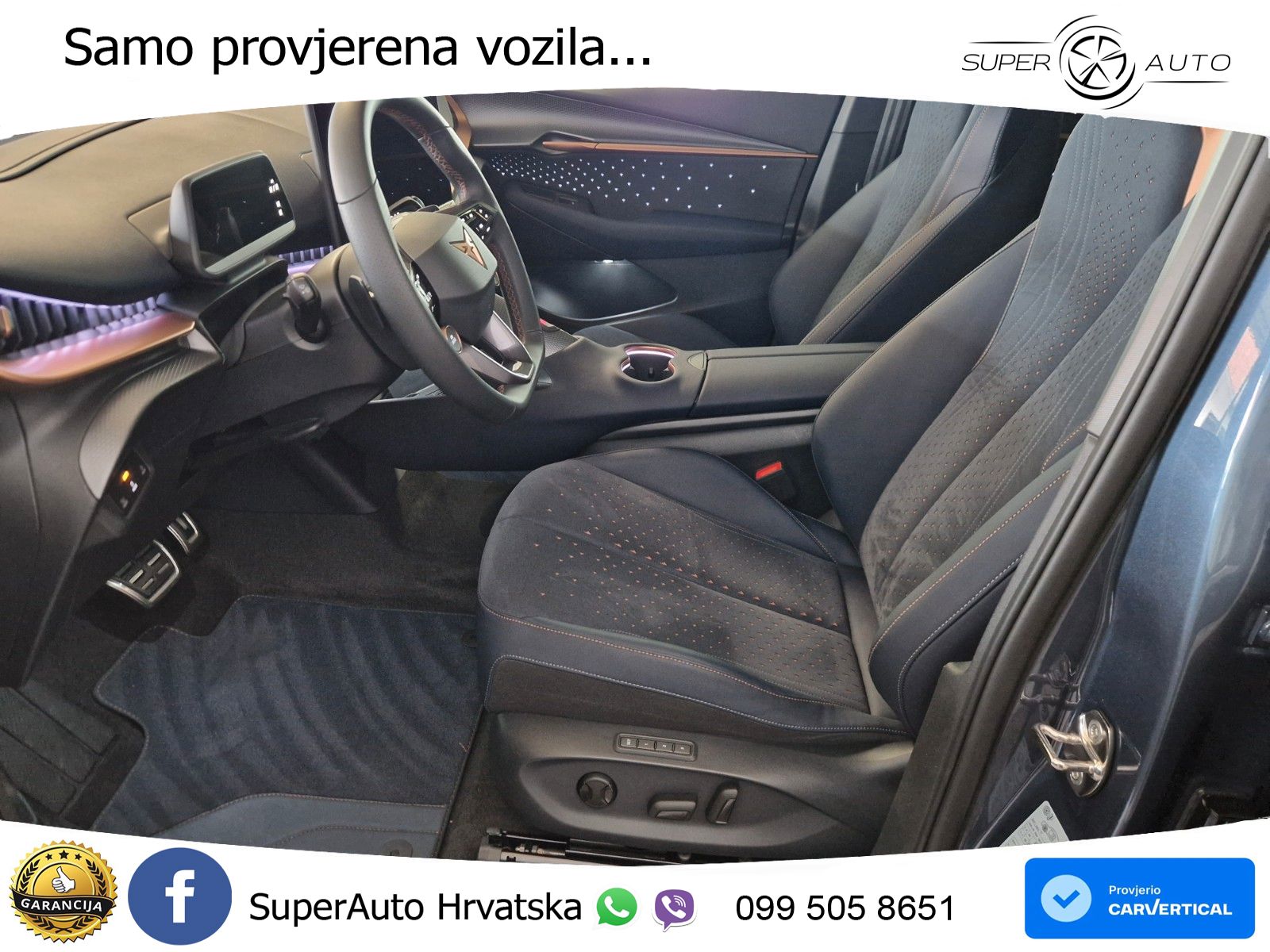 Cupra Tavascan 82 kWh (340 KS)  4WD VZ LED+GR SJED+ACC