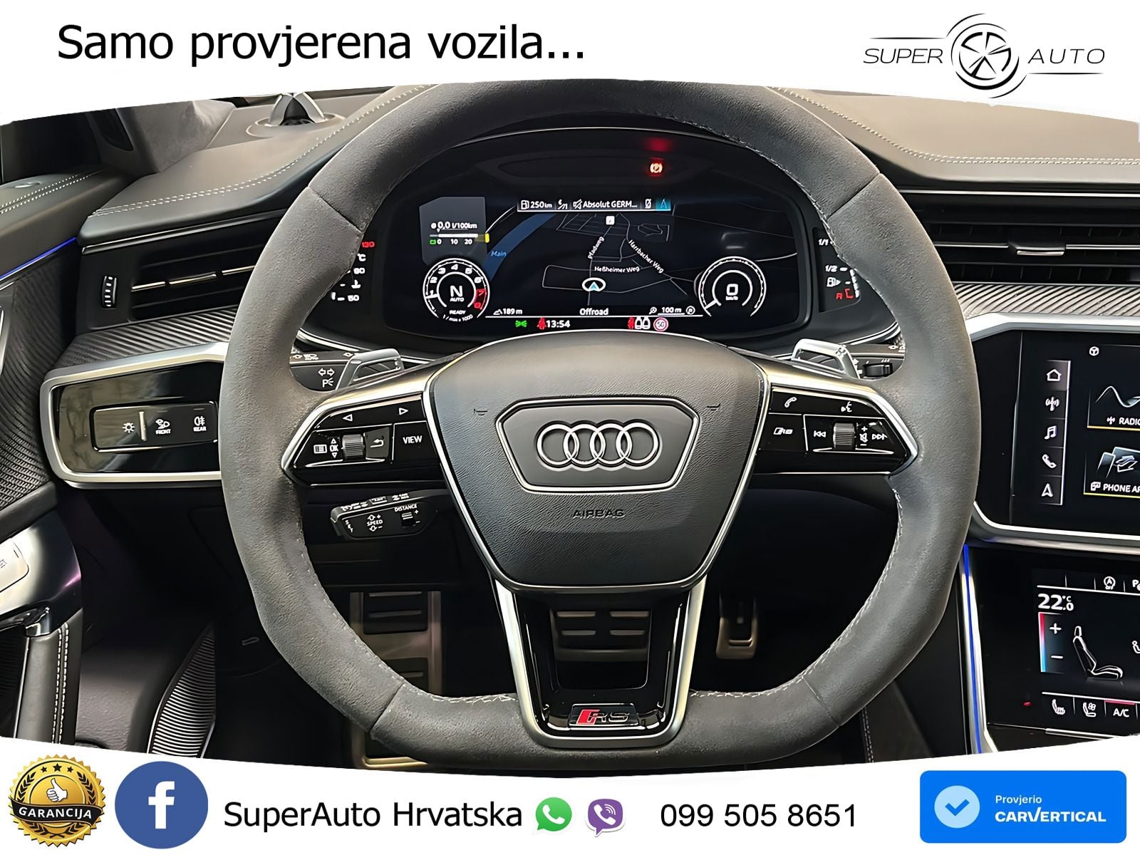 Audi RS6 Avant 4.0 TFSI V8 (600 KS) quattro Tiptronic LED+GR SJED+ACC