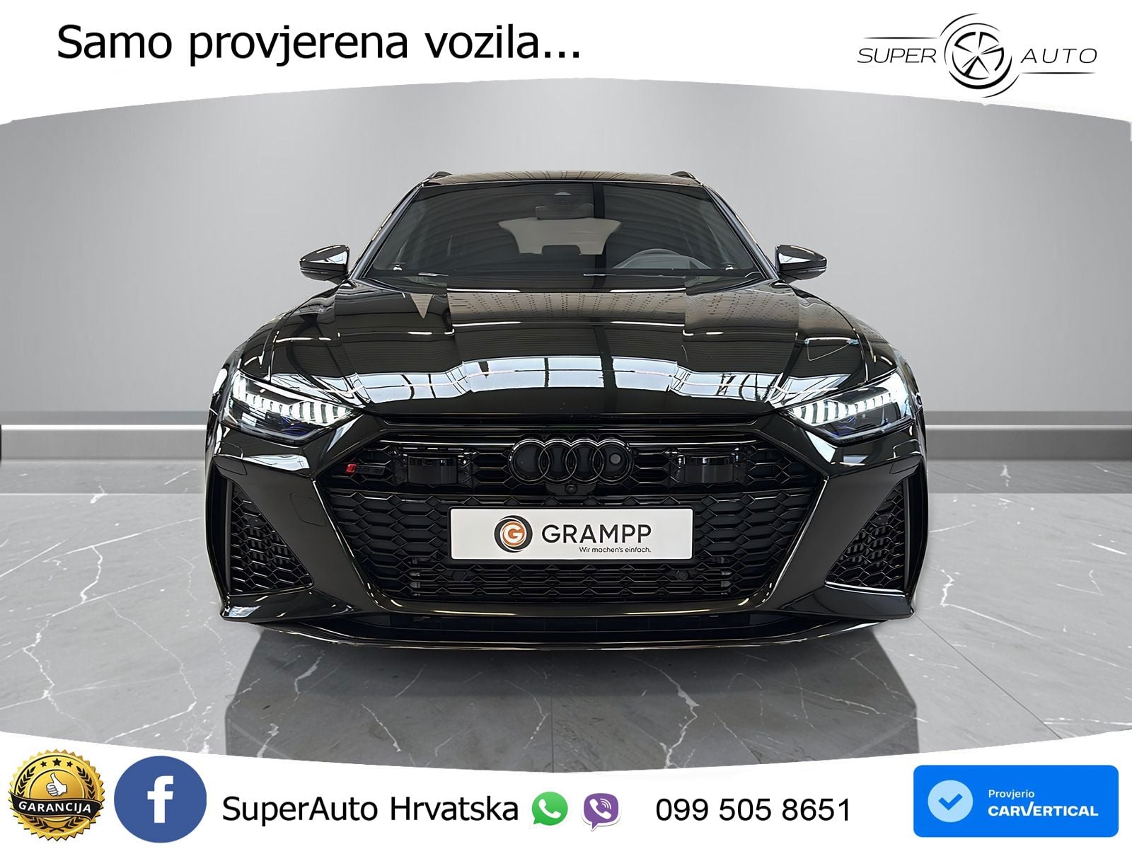 Audi RS6 Avant 4.0 TFSI V8 (600 KS) quattro Tiptronic LED+GR SJED+ACC