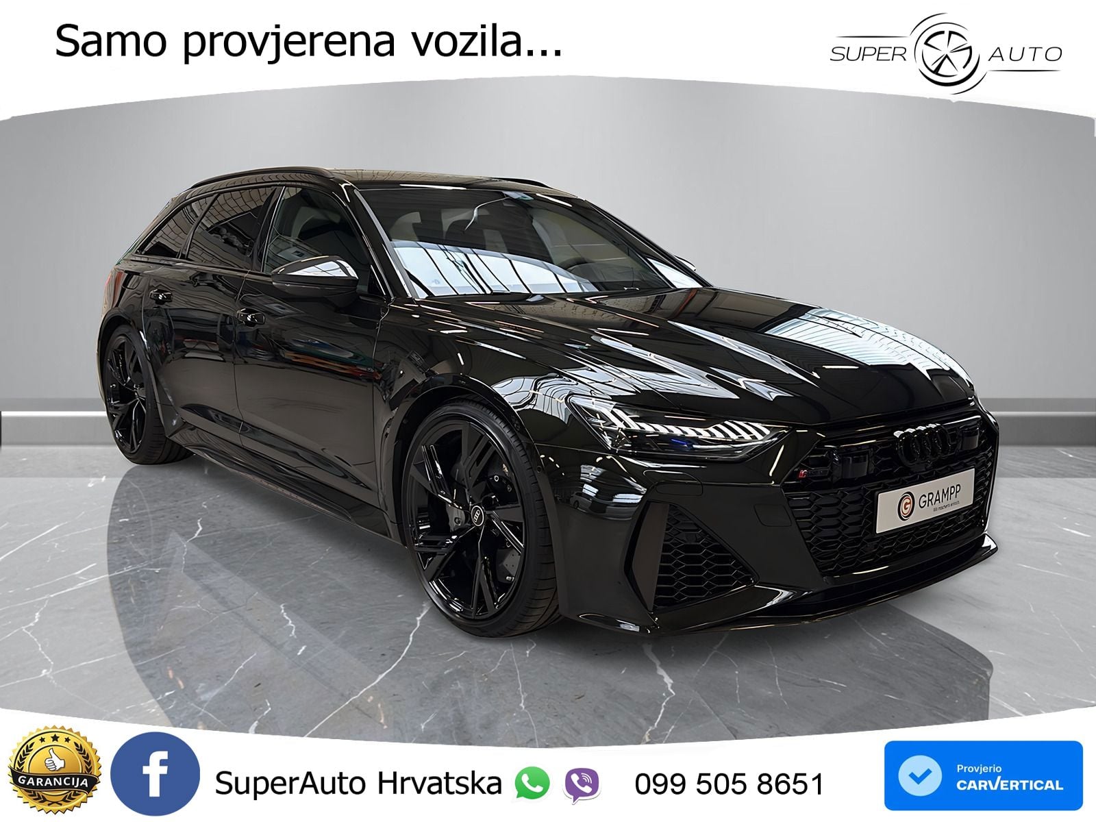 Audi RS6 Avant 4.0 TFSI V8 (600 KS) quattro Tiptronic LED+GR SJED+ACC